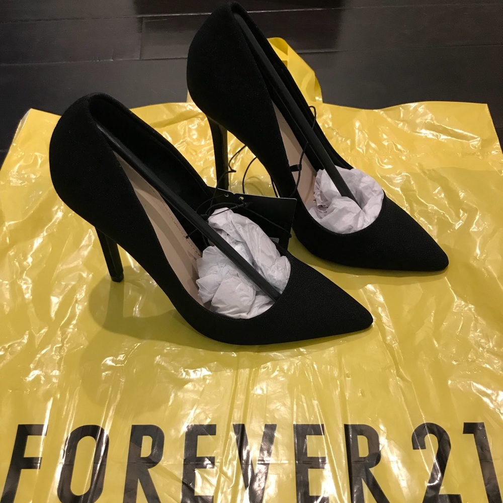 Brand New With Tags - Forever 21 - Black Heels